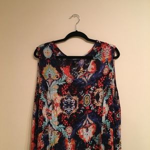 Denim 24/7 Colorful Maxi Dress